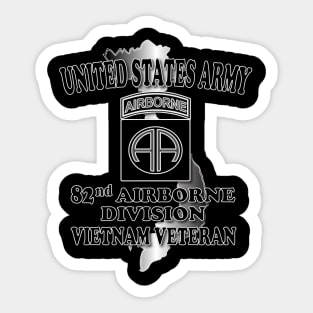 82nd Airborne Vietnam Veteran Sticker